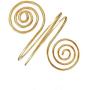 The Woos 3 Pcs Coil Upper Arm Cuff Open Arm Bracelet Gold Tone Adjustable Metal Punk Filigree Swirl Boho Armband Bangle Arm Band Jewelry