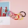 Colorful Heishi Beaded Surfer Bracelet, Vinyl Disc Bead Bracelet, Elastic Rope Surfer Bracelet Set, Summer Fashion Bracelet for Women and Girls