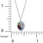 Disney Frozen 2 Fine Silver Plated Pendant Necklace, 16 + 2'' Extender