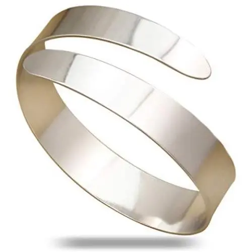 RechicGu Egypt Cleopatra Swirl Snake Upper Arm Cuff Armlet Armband Bangle Bracelet RechicGu Egypt Cleopatra Swirl Snake Upper Arm Cuff Armlet Armband Bangle Bracelet