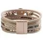 AZORA Womens Leather Wrap Bracelet Multi Strands Leopard Print Cuff Bracelets Bangle Jewelry for Women Teen Girls AZORA Womens Leather Wrap Bracelet Multi Strands Leopard Print Cuff Bracelets Bangle Jewelry for Women Teen Girls