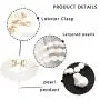 ELABEST Layered Pearl Choker Necklace White Pearl Pendant Necklaces Jewelry Accessories for Women Girls (pearl 1) ELABEST Layered Pearl Choker Necklace White Pearl Pendant Necklaces Jewelry Accessories for Women Girls (pearl 1)