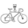Bicycle Sports Charm Bike Pendant Necklace in 925 Sterling Silver Bicycle Sports Charm Bike Pendant Necklace in 925 Sterling Silver
