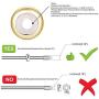 Round Spacer Beads Clip Stopper Charms Sterling Silver for European Bracelets 2PCS