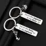 MAOFAED Couple Gift Girlfriend Gift Boyfriend Gift Best Friend Keychain Set Birthday Gift