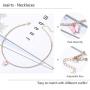 Jeairts Butterfly Necklace Gold Crystal Choker Necklaces Short Fashion Minimalist Pendant Necklace Chain Jewelry for Women and Girls