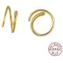 3 Pairs/Set Tiny Spiral Crystal Hoop Earrings Geometric Ear Cuff Climber Minimalist Cartilage Twist Crawler Wrap Piercing for Women Girls 925 Sterling Silver Hypoallergenic Jewelry 3 Pairs/Set Tiny Spiral Crystal Hoop Earrings Geometric Ear Cuff Climber Minimalist Cartilage Twist Crawler Wrap Piercing for Women Girls 925 Sterling Silver Hypoallergenic Jewelry
