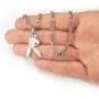 Upside Down Playboy Bunny Necklace, on 20'' Figaro chain, Pure 304 Stainless Steel, Playboi Chain Rabbit Tattoo Symbol Charm Pendant Jewelry Gift 20'' (50.8cm) Curb Chain Upside Down Playboy Bunny Necklace, on 20'' Figaro chain, Pure 304 Stainless Steel, Playboi Chain Rabbit Tattoo Symbol Charm Pendant Jewelry Gift 20'' (50.8cm) Curb Chain