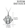 YFN Sterling Silver Godspeed Friendship Pendant Necklace Best Friends Necklace Gifts Feather Jewelry for Women 18'' YFN Sterling Silver Godspeed Friendship Pendant Necklace Best Friends Necklace Gifts Feather Jewelry for Women 18''