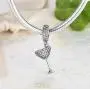 Original Authentic 925 Sterling Silver Charms Red Wine Glass Cup Dangle Letter Bead for Pandora Bracelet Charms Original Authentic 925 Sterling Silver Charms Red Wine Glass Cup Dangle Letter Bead for Pandora Bracelet Charms