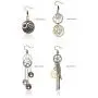 Hanpabum 4pairs Steampunk Drop Dangle Earrings For Women Men Vintage Punk Clockwork Hook Earrings Halloween Jewelry Hanpabum 4pairs Steampunk Drop Dangle Earrings For Women Men Vintage Punk Clockwork Hook Earrings Halloween Jewelry