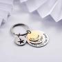 G-Ahora Hamilton Gift Keychain Hamilton Muscial Gift Broadway Jewelry for Girls Women