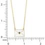 HARRY POTTER Muggle Mail Gold Plated Envelope Necklace, 18” Chain