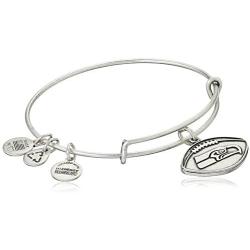 Alex and Ani Seattle Seahawks Football Expandable Bangle Bracelet