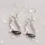 UJIMS Wolf Lover Gift Wolf Drop Dangle Earrings with Cubic Zirconial Charm Birthday Day Jewelry for Girlfriend Wife UJIMS Wolf Lover Gift Wolf Drop Dangle Earrings with Cubic Zirconial Charm Birthday Day Jewelry for Girlfriend Wife