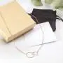 Dear Ava Mother Daughter Gift Necklace, Gifts for Mom, Mom Necklace, Jewelry, 2 Interlocking Circles Dear Ava Mother Daughter Gift Necklace, Gifts for Mom, Mom Necklace, Jewelry, 2 Interlocking Circles