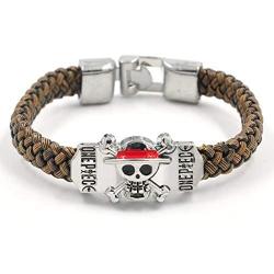Cosplay Straw Hat Braided Bracelet for Anime Character Bangle Jewelry