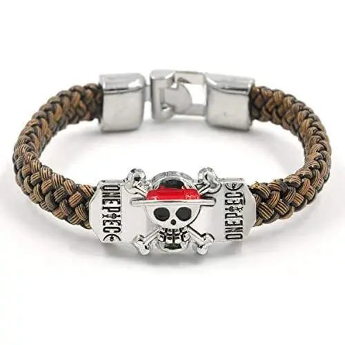 Cosplay Straw Hat Braided Bracelet for Anime Character Bangle Jewelry Cosplay Straw Hat Braided Bracelet for Anime Character Bangle Jewelry