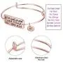 Ingooood Graduation Gift Bracelet for Women 2021 Graduation Cap Bracelet She Believed She Could So She Did Adjustable Bracelet for Women (Rose Gold) Ingooood Graduation Gift Bracelet for Women 2021 Graduation Cap Bracelet She Believed She Could So She Did Adjustable Bracelet for Women (Rose Gold)