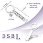 G-Ahora Sister in Law Gift Marriage Made Us Family Love Made You My Sister Bracelet Keychain Gifts for Sister in Law