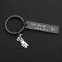MAOFAED Golfer Keychain Youre My Hole in One Golfer Anniversary Keychain Golf Gift for Boyfriend Husband