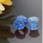 Hanpabum 30PCS Ear Gauges Stretching Kit Thin Soft Silicone Plugs Ear Skin Flexible Flesh Tunnel Expander Gauge 0G 00G 1/2''