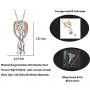 Angel Urn Necklaces for Ashes Rose Gold Cremation Jewelry for Ashes Keepsake In Memory of Grandma Women Men With Funnel Angel Urn Necklaces for Ashes Rose Gold Cremation Jewelry for Ashes Keepsake In Memory of Grandma Women Men With Funnel