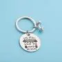 PENQI Fitness Keychain Bodybuilding Jewelry Body Achieves What The Mind Believes Keychain Gym Workout Gift for Fitness Lover Personal Fitness Coach