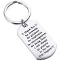 FUSTMW Thank You Gift Appreciation Gift Thank You for Guidance Keychain Nurse Teacher Gift Coach Leaders Gift I Will Always be Grateful to You for Your Support