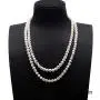 JYX Pearl Long Sweater Necklace Gorgeous Genuine 7.5mm Natural Near Round White Freshwater Pearl Necklace for Women 50'' JYX Pearl Long Sweater Necklace Gorgeous Genuine 7.5mm Natural Near Round White Freshwater Pearl Necklace for Women 50''