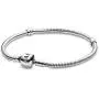 Pandora Jewelry Iconic Moments Snake Chain Charm Sterling Silver Bracelet, 7.5'' Pandora Jewelry Iconic Moments Snake Chain Charm Sterling Silver Bracelet, 7.5''