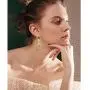 DAMLENG Fashion Unique Lightweight Long Resin Acrylic Gold Silver Chain Link Dangle Drop Earrings for Women Girls Statement Geometric Jewelry Gifts DAMLENG Fashion Unique Lightweight Long Resin Acrylic Gold Silver Chain Link Dangle Drop Earrings for Women Girls Statement Geometric Jewelry Gifts