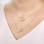 Mother & Daughter Necklace - Gift ideas, Heartfelt Card & Jewelry Gift for Birthday, Holiday, Mothers Day Gift, Gifts for Mom, Christmas present and more