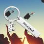 Zuo Bao PHD Graduation Gift 2020 PH.D Keychain Doctorate Student Graduate Gift Phinished Jewelry Doctor Graduation Gift Learned Scholar Graduate Keyring