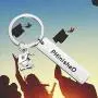 Zuo Bao PHD Graduation Gift 2020 PH.D Keychain Doctorate Student Graduate Gift Phinished Jewelry Doctor Graduation Gift Learned Scholar Graduate Keyring