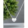 ELEGANZIA Initial Necklaces Heart Necklaces For Women 26 Letter Necklace For Women Jewelry For Teen Girls Heart Necklace For Girls Sterling Silver A-Z Initial Letter Pendant Necklace Girls Jewelry