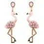 MIXIA Pink Enamel Oil Flamingo Bird Dangle Earrings for Women Hypoallergenic Jewelry Cute Animal Flamingo Crystal Earrings MIXIA Pink Enamel Oil Flamingo Bird Dangle Earrings for Women Hypoallergenic Jewelry Cute Animal Flamingo Crystal Earrings