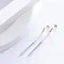 ChicSilver 925 Sterling Silver Minimalist Vertical Bar Geometric Dangle Drop Earrings for Women, Silver/Gold/Rose Gold(with Gift Box) ChicSilver 925 Sterling Silver Minimalist Vertical Bar Geometric Dangle Drop Earrings for Women, Silver/Gold/Rose Gold(with Gift Box)