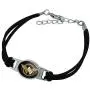 GRAPHICS & MORE Wonder Woman Movie Golden Lasso Logo Novelty Suede Leather Metal Bracelet GRAPHICS & MORE Wonder Woman Movie Golden Lasso Logo Novelty Suede Leather Metal Bracelet