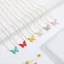 yfstyle 4Pairs / 9Pairs Butterfly Necklace and Butterfly Drop Earrings Set Adjustable Butterfly Rhinestone Necklace Acrylic Butterfly Stud Earrings for Women Girls yfstyle 4Pairs / 9Pairs Butterfly Necklace and Butterfly Drop Earrings Set Adjustable Butterfly Rhinestone Necklace Acrylic Butterfly Stud Earrings for Women Girls