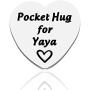 Pocket Hug Token Gift Long Distance Grandma Jewelry Gift for Grandmother