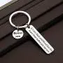 Zuo Bao Bonus Son Keychain Son in Law Stepson Gift Its Not Flesh and Blood But The Heart That Makes You My Son Adoption Gift