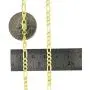 Nuragold 10k Yellow Gold 4mm Figaro Chain Link Pendant Necklace, Mens Womens Lobster Lock 16'' 18'' 20'' 22'' 24'' 26'' 28'' 30'' Nuragold 10k Yellow Gold 4mm Figaro Chain Link Pendant Necklace, Mens Womens Lobster Lock 16'' 18'' 20'' 22'' 24'' 26'' 28'' 30''