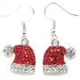 Christmas Dangle Stud Earrings Holiday Party Drop Earrings Enamel Crystal Santa Claus Bell Hat Earring Cute Christmas Costume Jewelry Women Girls Christmas Dangle Stud Earrings Holiday Party Drop Earrings Enamel Crystal Santa Claus Bell Hat Earring Cute Christmas Costume Jewelry Women Girls