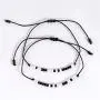 Zling I Love You Morse Code Bracelet Couples Matching Bracelets for Him and Her Boyfriend and Girlfriend Mother and Daughter Set of 2 Bracelets