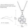 FANCIME 925 Sterling Silver Star Heart Small Stud Earrings/Pendant Necklace Cute Tiny Charm Earrings High Polished Dainty Fine Jewelry Set Gifts for Mom Women Teen Girls