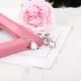 LOYALLOOK Wedding Jewelry for Bride CZ Teardrop Bridesmaid Earrings Bracelets Pendant Rhinestone Necklace Costume Jewelry Wedding Necklace Sets for Women Brides Bridesmaids