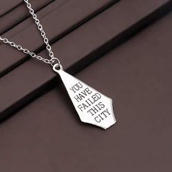 CENWA The Green Arrow Inspired Jewelry You Have Failed This City Necklace Gift for DC Fans