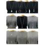 Ofeiyaa 10Pcs Long Pendant Necklace Simple Moon Bar Three Triangle Tassel Lock Sweater Y Shape Punk Chain Choker Necklace for Women Men Gold Silver Tone
