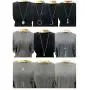 Ofeiyaa 10Pcs Long Pendant Necklace Simple Moon Bar Three Triangle Tassel Lock Sweater Y Shape Punk Chain Choker Necklace for Women Men Gold Silver Tone